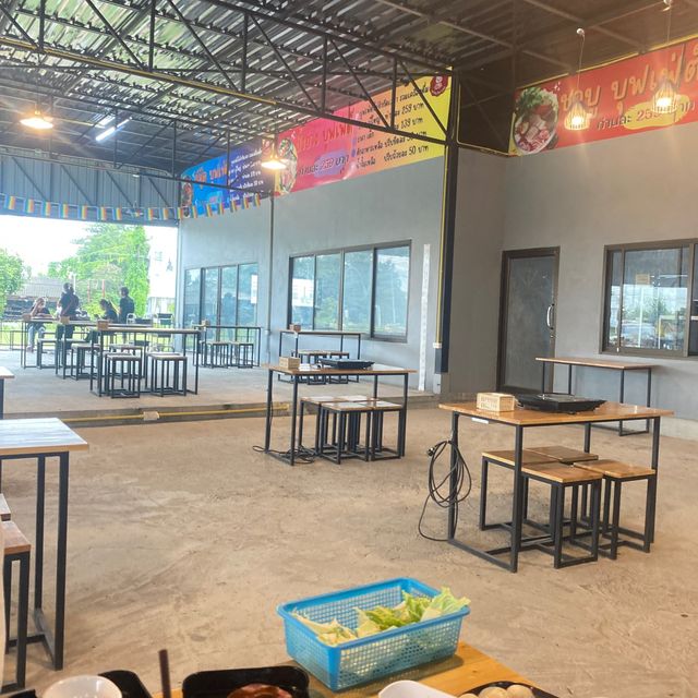 รีวิวร้านบุฟเฟต์ชาบู หมูอ้วนชาบู อำนาจเจริญ