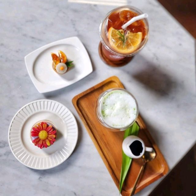 Arteasia Desserts & Cafe ในตึกเก่าย่านทรงวาด