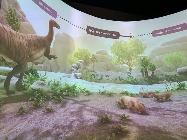 科學館古生物恐龍展