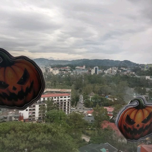 overlooking Baguio