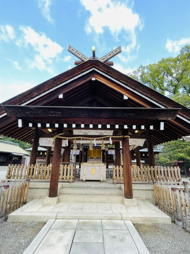 【大阪府/大鳥大社】八角形の柱の鳥居がある神社