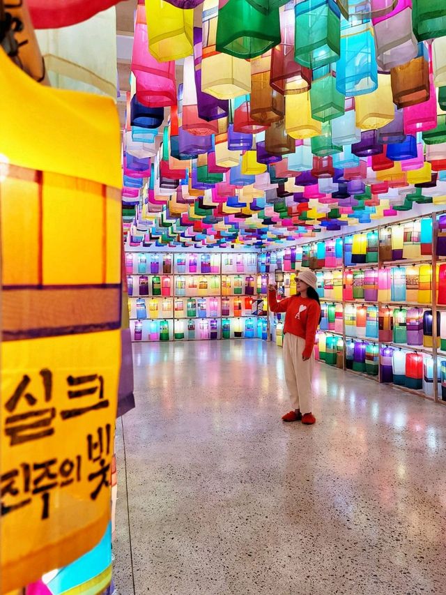 빛나는 진주유등을 상시로 볼수 있는 곳✨️