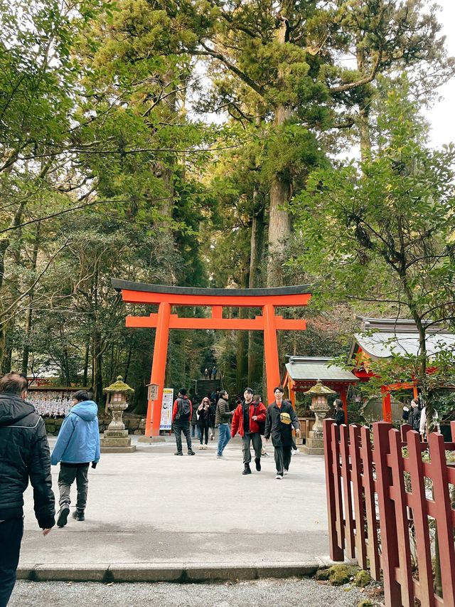 箱根🇯🇵夢幻海上神社-平和の鳥居⛩️