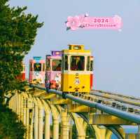 Haeundae Blueline Railway Park, Busan. South Korea