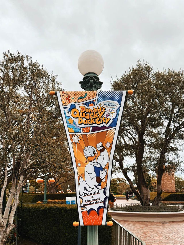 ラスト1ヶ月！ドナルドだらけのディズニーランド