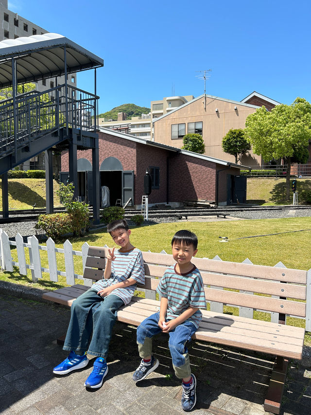 【 九州鐵道紀念館。親身體驗駕駛樂趣 】