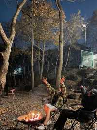 🍂단풍뷰와 계곡뷰를 동시에 볼 수 있는 곳!