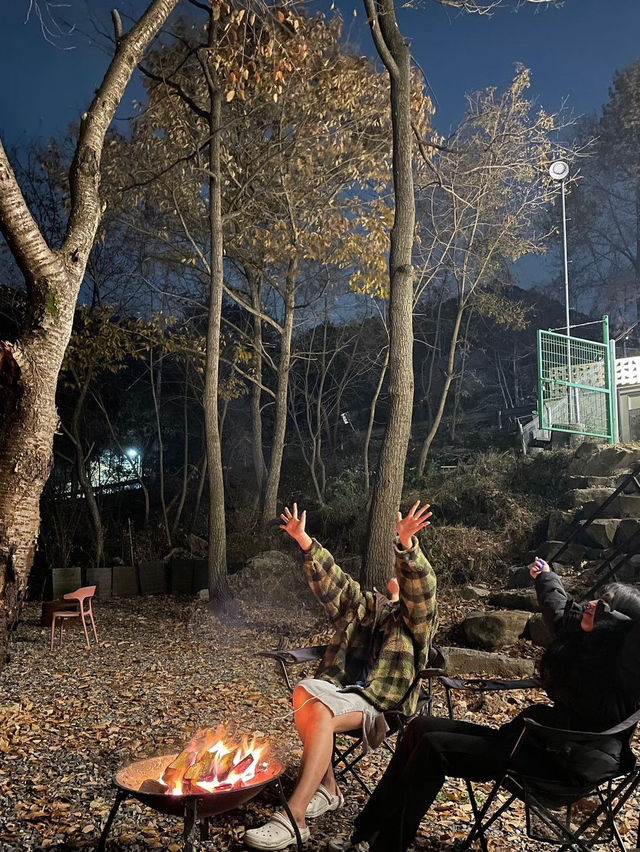 🍂단풍뷰와 계곡뷰를 동시에 볼 수 있는 곳!
