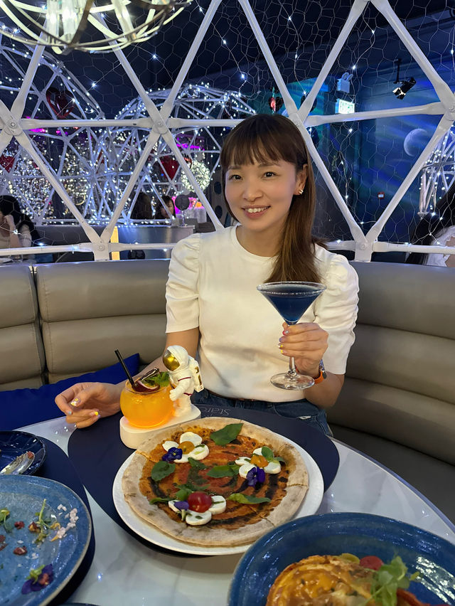 漫天星空燦爛浪漫fine dining 