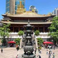 靜安寺-寺齡千年，這座位於上海鬧區的古剎