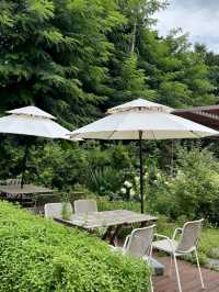 🏞️ 청정한 자연의 정원이 서라운드로 바라보며 편히 쉴 수 있는 🏝️함창 가든카페추천💚