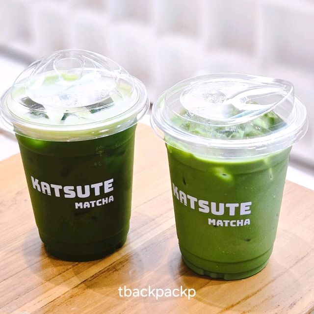 Katsute Matcha Cafe สำหรับคนรักชาเขียวที่แท้ทรู