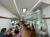 Romantic Train Restaurant in Huangpu, Guangzhou