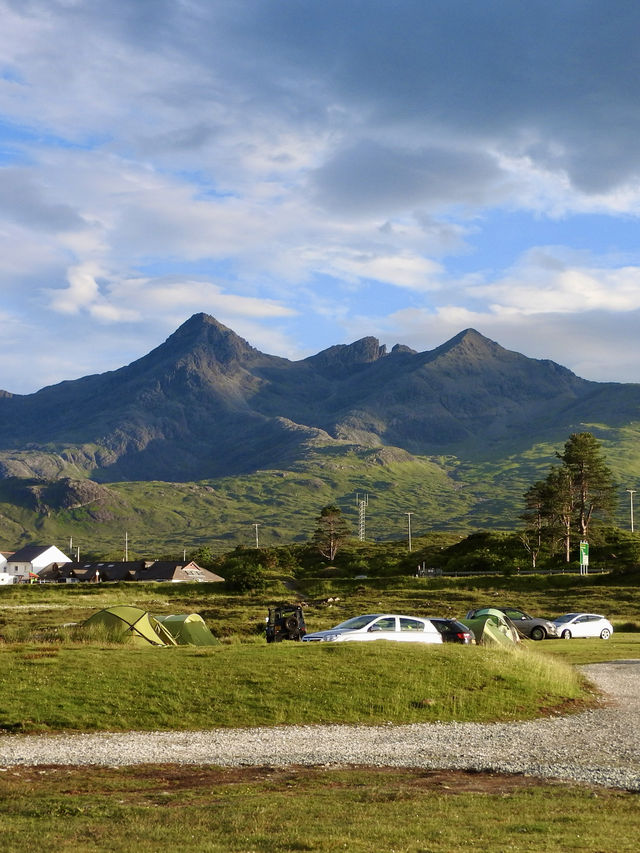 Camping at Sligachan Campsite, Isle of Skye 🌲