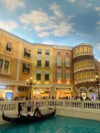 Venice in Macau 🩵🇲🇴 Enjoy the boat trip in mall
