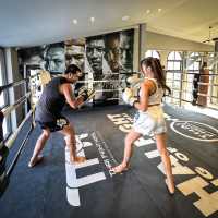 คลาสเรียนมวยที่ Thai Fight Hotel