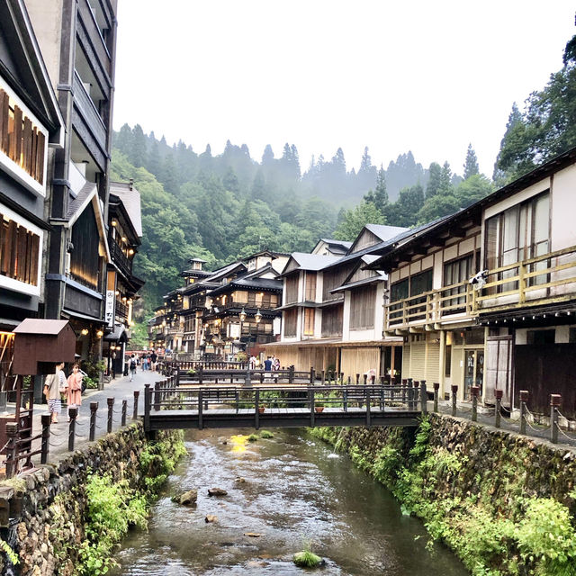 Travel back in time to Ginzan Onsen