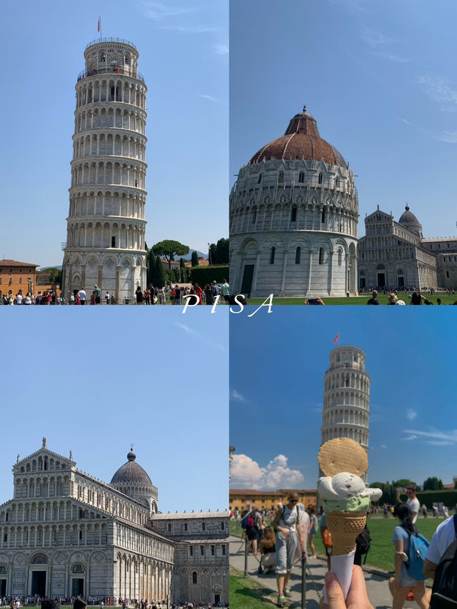 🇮🇹意大利旅行·人生必須推一次的比薩斜塔🍕