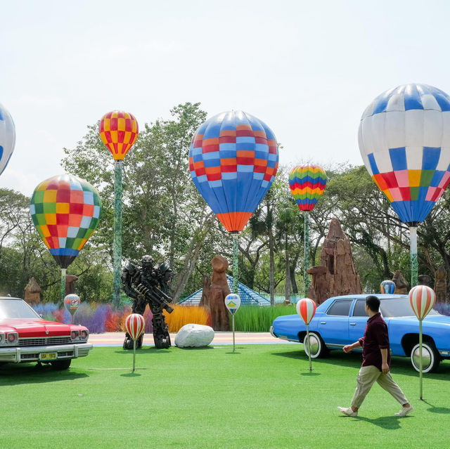 ไปมิวเซียม lighting และ balloon ที่ศรีราชากันครับ