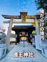 【京都府】猪だらけの境内