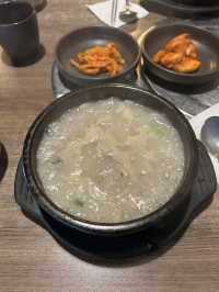 【韓国・スウォン】韓国式ソーセージ・スンデと濃厚スープを味わう朝ごはん