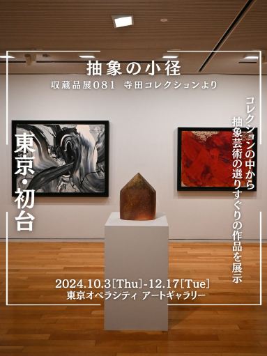 An exhibition of abstract art works selected from the collection