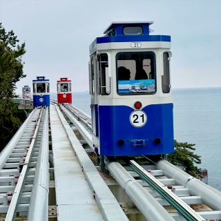 Effortless Views: Ride the Beach Train at Haeundae Blue Line Park