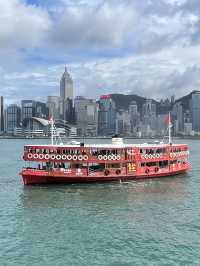 香港観光🇭🇰観光に！移動に！とても便利🛳️スターフェリー🚢