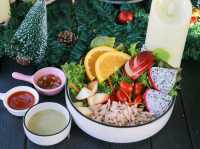 คาเฟ่ธีมคริสต์มาสที่ Tamsook 