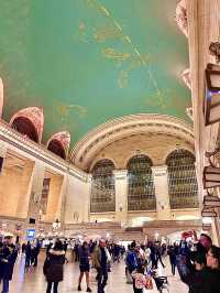 [紐約旅遊］Grand Central Terminal-紐約最美車站🏛️