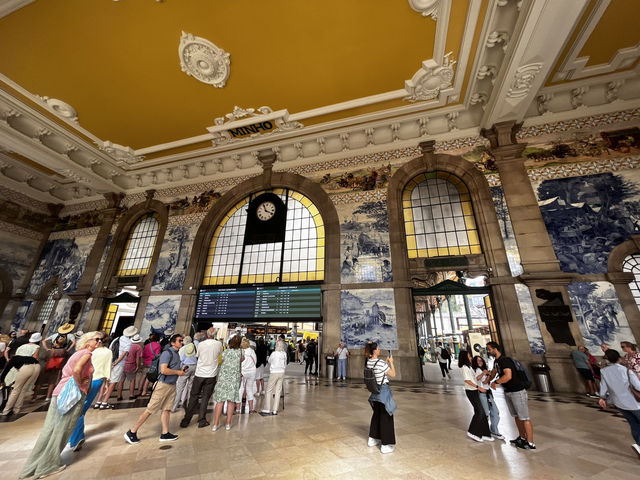 The Iconic Sao Bento Railway Station