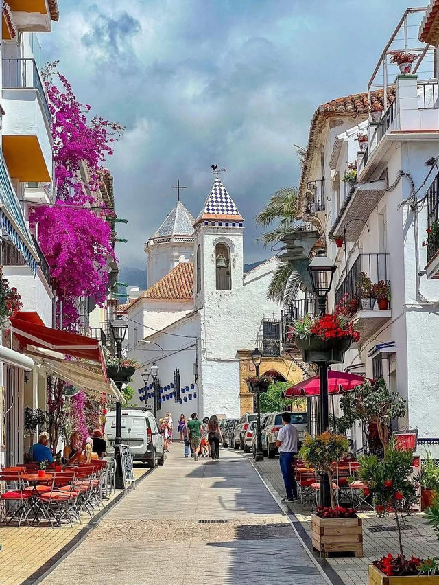 Beautiful Streets in Marbella, Spain 🇪🇸🌺 