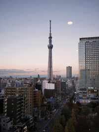 高空中觀賞晴空塔！樂天熊仔餅酒店！#東京酒店