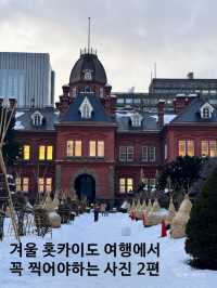 겨울 홋카이도 여행에서 꼭 찍어야하는 사진 2편(삿포로)