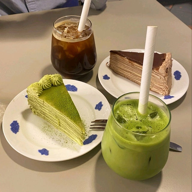 A nice cafe with pastries