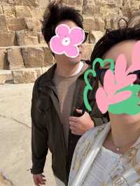 남자친구와 함께한 피라미드 여행, 환상적인 순간  