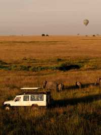 Hot Air Balloon Safari in Masai Mara - Kenya with Endless Views!