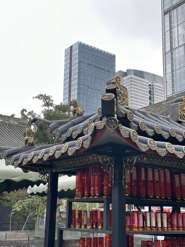 Daci Temple at Taikoo Li Chengdu City