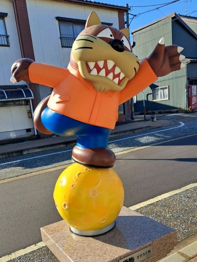 【怪物くんストリート:富山県氷見市】
