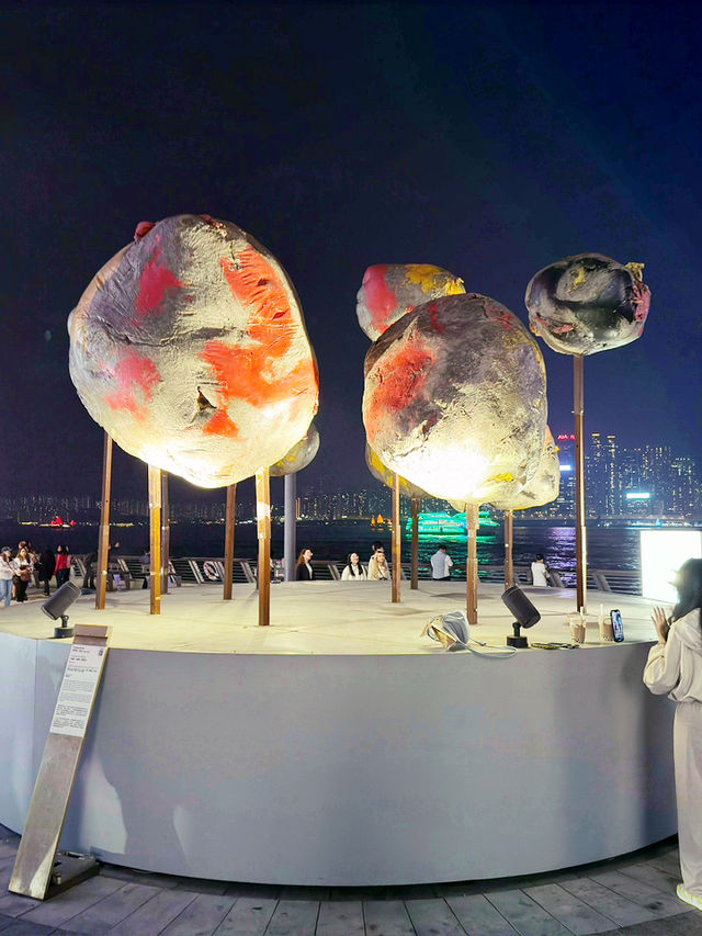 香港尖沙咀聖誕燈飾｜維港夜空的節日狂想曲