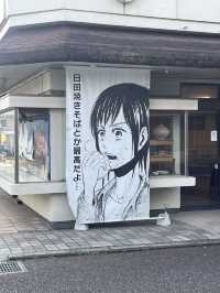 【日田市《進擊的巨人》粉絲朝聖地圖】里維兵長銅像、主題咖啡廳，一日鐵道小旅行