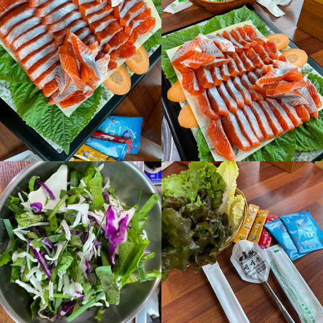 일출 품고 달린 평창행, 입안 가득 퍼진 싱싱한 송어의 맛