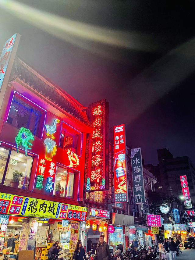 【台湾】女子旅‼️夜市食べ歩きの旅
