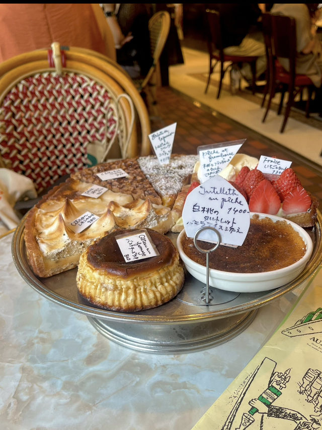 🥐【銀座】パリの風を感じる、街角のフレンチカフェ🇫🇷✨