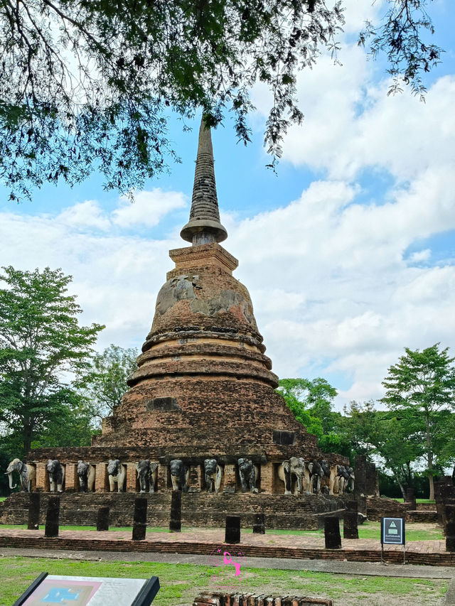 🤩เที่ยวชม วัดช้างล้อม 