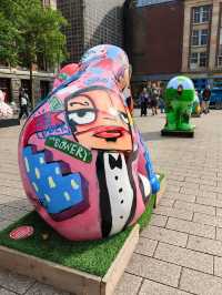 慶祝阿姆斯特丹建城750 週年的Elephant Parade