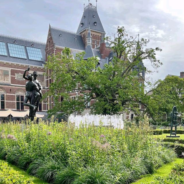 Rijksmuseum Gardens – Amsterdam, Netherlands
