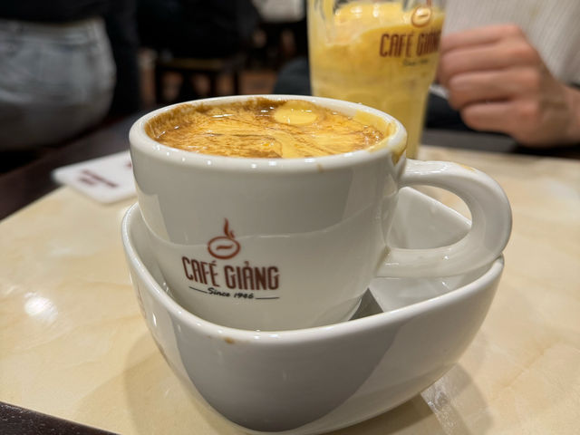 🥚☕ Hanoi’s Hidden Gem – Discovering the Original Egg Coffee at Café Giảng