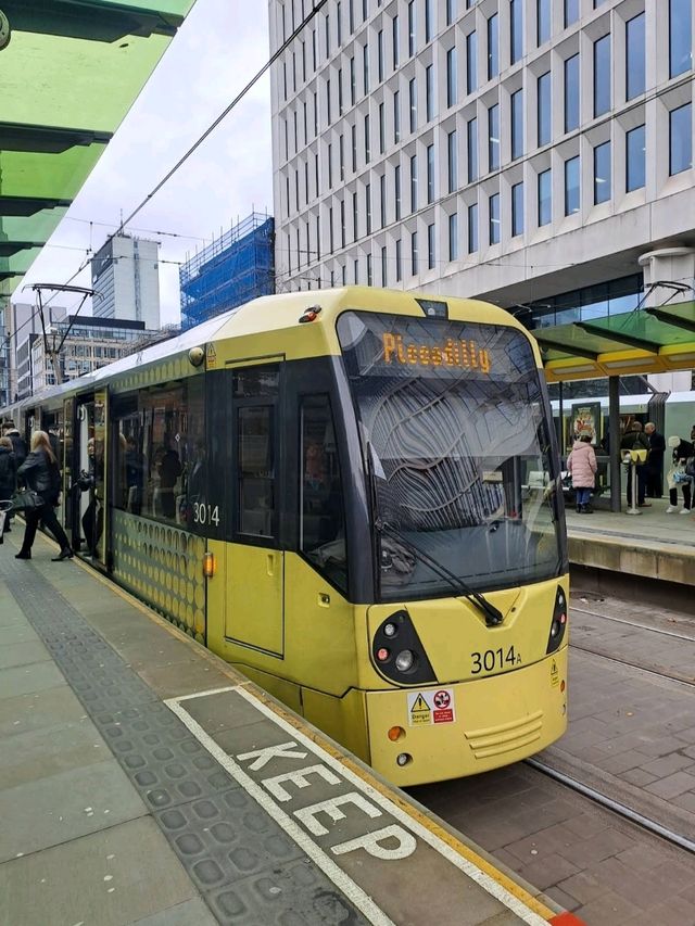 My Manchester Tram Commute! ✨