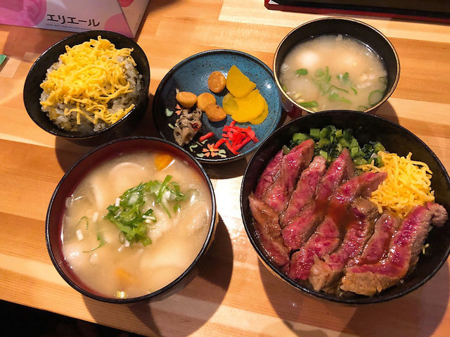 아소여행 우치노마키맛집 야마이치 아카규동 